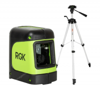 Комплект: лазерный уровень RGK ML-11G + штатив RGK F130