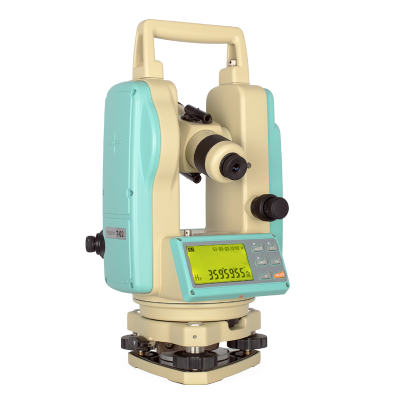 Электронный теодолит RGK T-02 (лазерный отвес), с поверкой