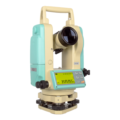 Электронный теодолит RGK T-02 (лазерный отвес), с поверкой